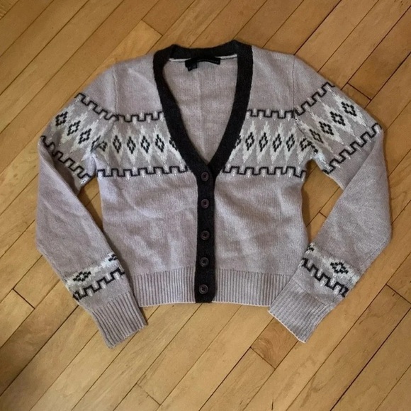 Cashmere 360 Fair Isle Aura Cardigan - Picture 2 of 8